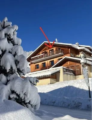 Duplex 50m2 pied des pistes 6 pers les saisies hauteluce / contamines montjoie Hotels in Hauteluce