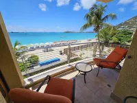 Oceanfront Condo with breathtaking views and private beach access.