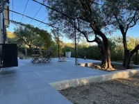 Ground floor with swimming pool and large terrace