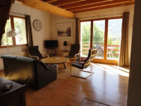 Spacious apartment in chalet with a beautiful view!