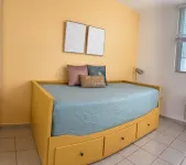 Cozy/bright family sized condo w/ private rooftop, pool and 5 min from beach! Hotels in Machos