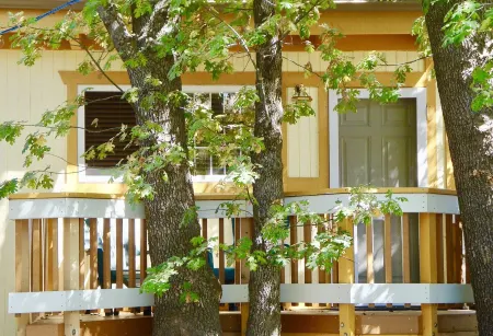 Giant Oaks Lodge Отели в г. Раннинг Спрингс