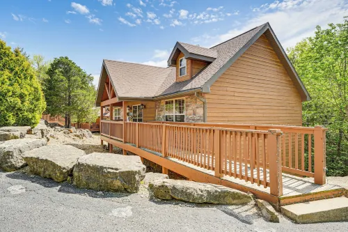 5 Mi to Silver Dollar City! Family Cabin Near Golf - baignoire
