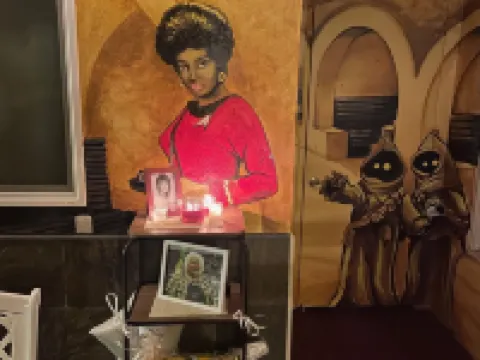 The Star Trek - Uss Enterprise Room at the Itty Bitty Inn Hotels in North Bend