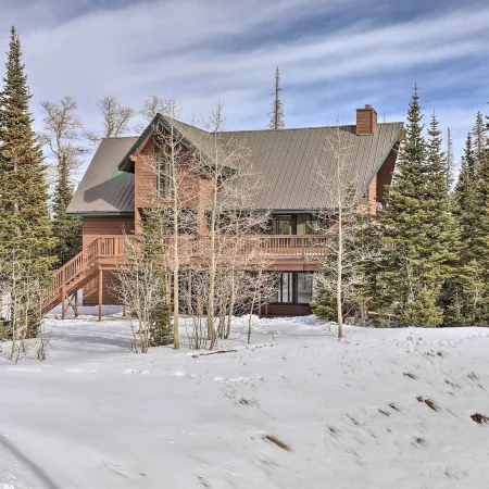 Ski-in/Ski-Out Cabin: Lift to Brian Head Resort!