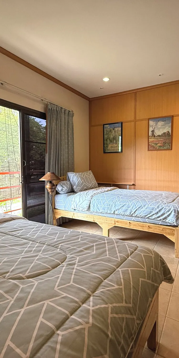 ห้องเตียงแฝดวิวสวน ห้องประเภท A