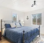 Blue Bungalow - Charming Lakefront Cottage in Canadian Lakes - Sleeps 8