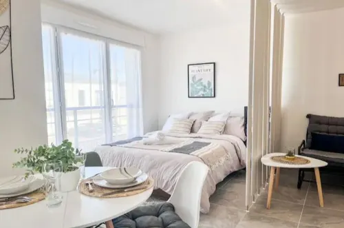 Charming, cosy studio 페리에레앙브리 호텔