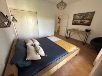 Villa with pool and castle view