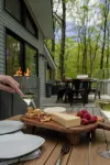 Poconos Chatham Continental - Deck & Fire Pit