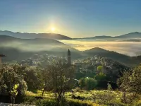 Bas de Villa vue sur le Village Các khách sạn ở Moltifao