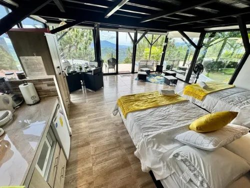 Cabaña SENIOR la Mejor vista Altos María 2 a 6 persona