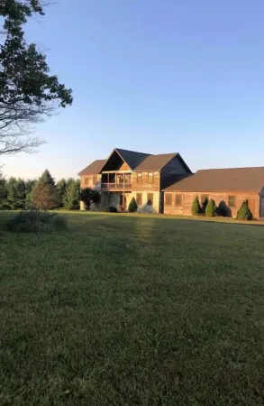 Country home, Beautiful country home with horses