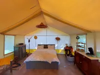 Romantic Safari Tent Lodge Hotels in Roussines