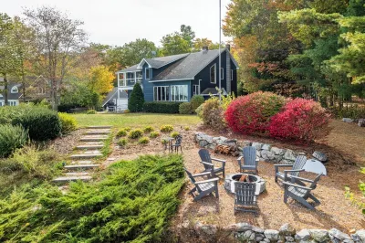 Lakefront Retreat | Sleeps 10 | Private Beach Hotels in 