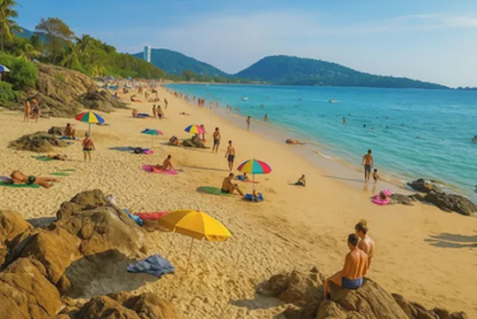 รูปภาพของป่าตอง บีช รีสอร์ท สระว่ายน้ำขนาดโอลิมปิก ฟิตเนส สปา