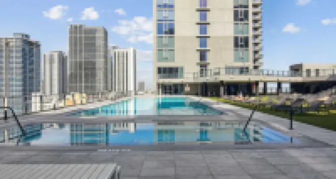 다운타운 마이애미 2베드룸, 스카이라인 베이 뷰 발코니 코너 스위트 럭스 패드