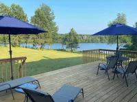 Private Lake House on 16 +/-  wooded acres, 80 + acre lake, 55 foot deep!! - 2-stjärniga