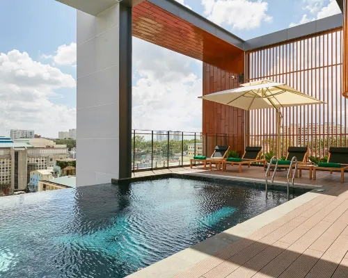 Zazz Urban Ho Chi Minh Hoteles cerca de Distrito 8