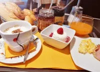 Logis le Printemps Hôtel Restaurant - Montélimar - Frühstück