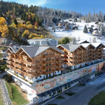 T-Resort la Tzoumaz 2p4 Vue vallée