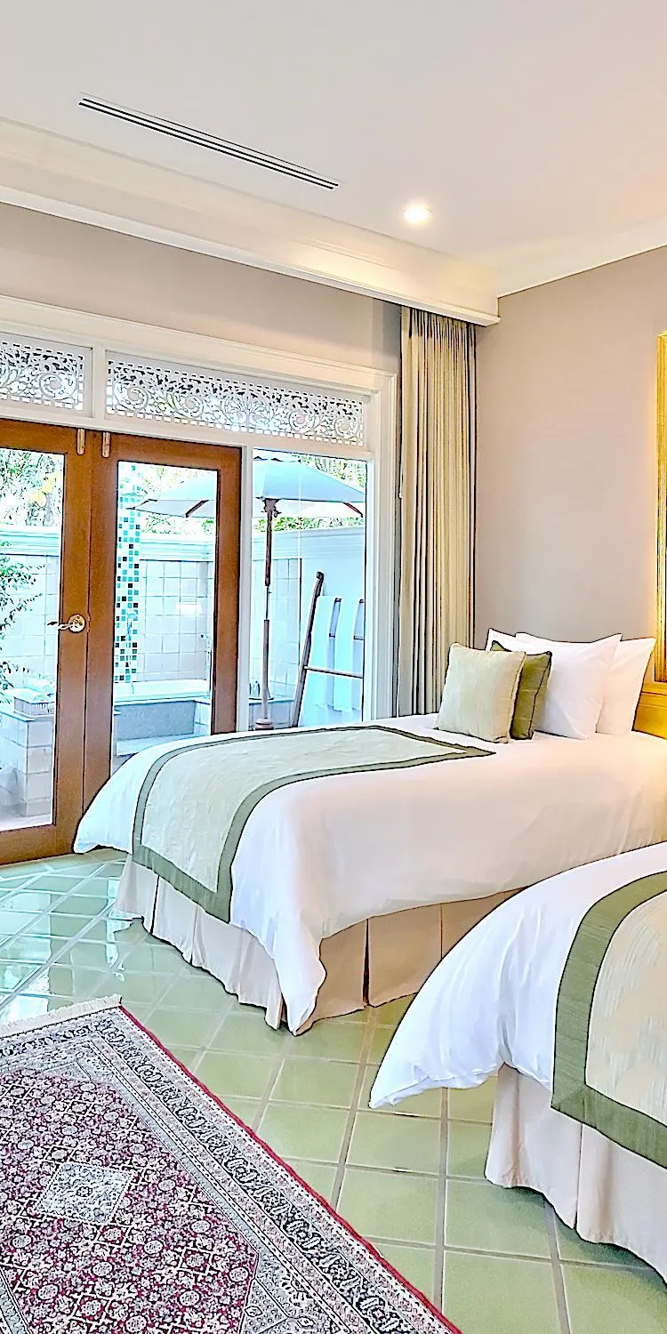 ห้องสวีทพรีเมียร์เตียงแฝดวิวสวนหย่อม