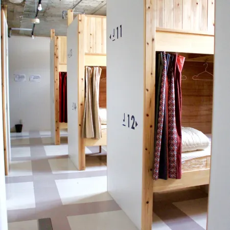 Hostel TangaTable Отели рядом с достопримечательностью «Парк Кацуяма»