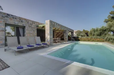 Ouzo Stone House 2 with Private Pool