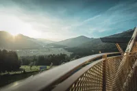 Hotel Hubertus - vue sur la montagne