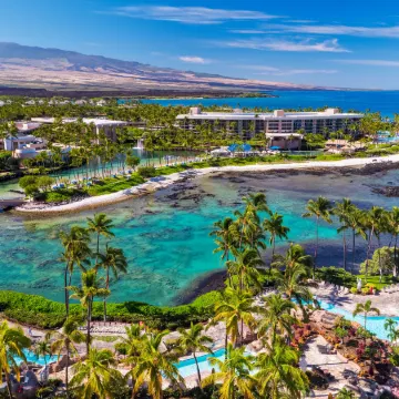 Hilton Waikoloa Village Отели рядом с достопримечательностью «Поле для гольфа "Хапуна"»