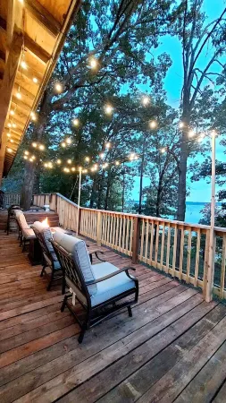 Lake front fun and relaxation