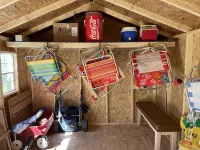 Private beach; firepit, outdoor shower, AC, two kitchens, laundry, covered patio - Beach