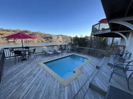 New Luxury Waterfront House with Pool, Boat Dock, and Scenic Hill Country Views