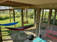 Beachfront Family Fun! 30s to Sand – 1 King, 2 Queens, Bunks, Prvt Beach Access!