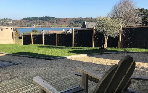 Le gite TY STEREC SWIMMING POOL indoor heated to 29° view and HAMMAM Hotels in Plouezoc'h