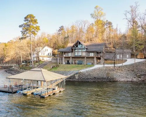 "LAKEVIEW": No Steps, Hot Tub, Boat/Swim Dock, Elevator 温斯頓縣酒店