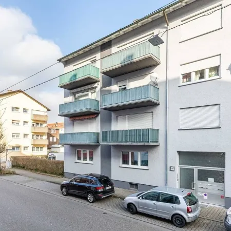 Complete 2 rooms Apartment near the city center of Rastatt
