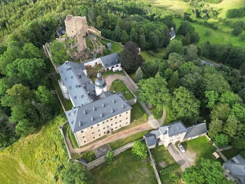 Frauenstein station CASTLE VIEW