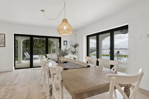 The Sunset Escape: Riverfront Elegance with Pool