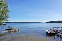 Large vacation home for families with dog, WLAN, 300m to the Müritz Hotels in Klink