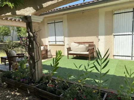 Villa with pool near sea and river