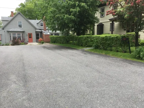 Large, late 1800s home. Secluded, yet adjacent to downtown Bar Harbor.