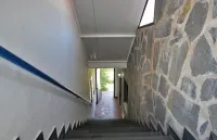 Semi-detached holiday home with pool and sea views