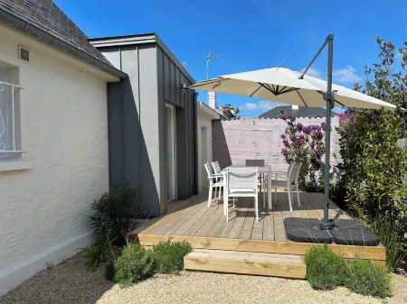 Calm, stylish house in Le Pouliguen, near Côte Sauvage. Perfect for families !