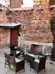 1928 Historic Dude Ranch Stone Lodge Home