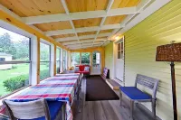 Johnson Homestead. One level living, ocean view with semi-private beach access.