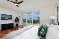 5★Tropical Oasis, Heated Pool, Waterfall, Gazebo, OceanView,❤️of Kona,NEW Remodel