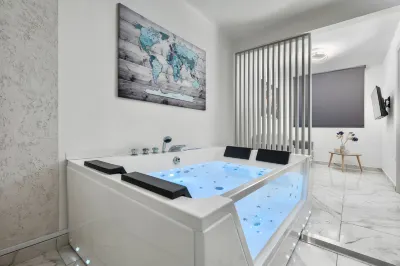 Premium Jacuzzi suite at the City Center Hotels in 