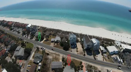 New Listing!  Stunning 4 br steps from the sand - game room - fire pit