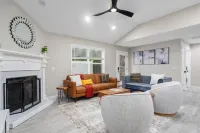 Modern Retreat w/ Hot Tub, Game Room & King Suite More